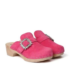 SOFTCLOX Teodora Kaschmir Pink Kiss (Natur)-Frau Clogs