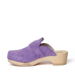 SOFTCLOX Teodora Kaschmir Violett (Natur)-Frau Clogs