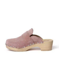 SOFTCLOX Tessa Kaschmir Rose (Natur)-Frau Clogs
