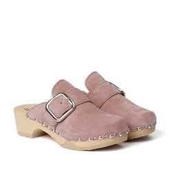 SOFTCLOX Tessa Kaschmir Rose (Natur)-Frau Clogs