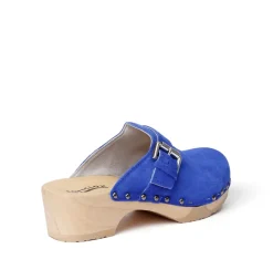 SOFTCLOX Tomma Kaschmir Blue Orchid (Natur)-Frau Clogs