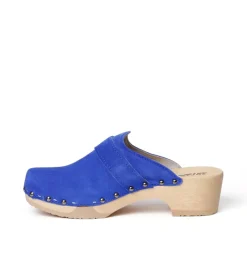 SOFTCLOX Tomma Kaschmir Blue Orchid (Natur)-Frau Clogs