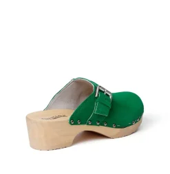SOFTCLOX Tomma Kaschmir Fashiongreen (Natur)-Frau Clogs