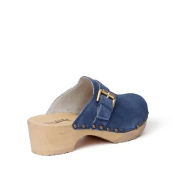 SOFTCLOX Tomma Kaschmir Jeans (Natur)-Frau Clogs