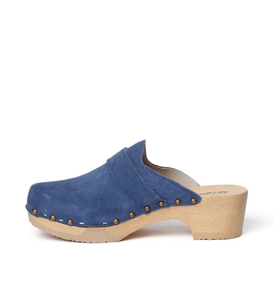 SOFTCLOX Tomma Kaschmir Jeans (Natur)-Frau Clogs