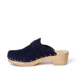 SOFTCLOX Tomma Kaschmir Midnight (Natur)-Frau Clogs