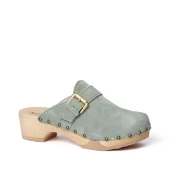 SOFTCLOX Tomma Kaschmir Mint (Natur)-Frau Clogs