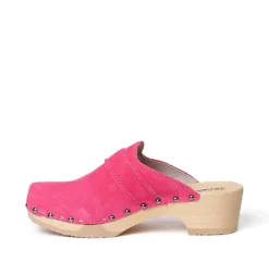 SOFTCLOX Tomma Kaschmir Pink Kiss (Natur)-Frau Clogs