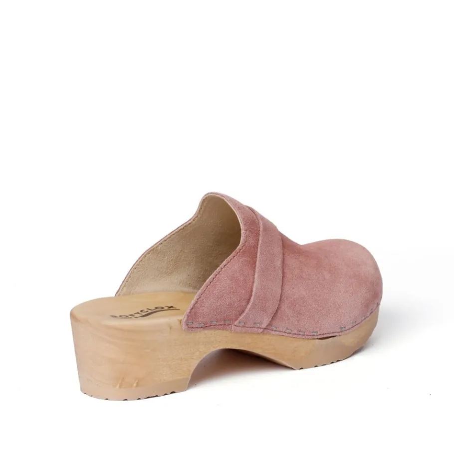 SOFTCLOX Tomma Kaschmir Rose (Natur)-Frau Clogs