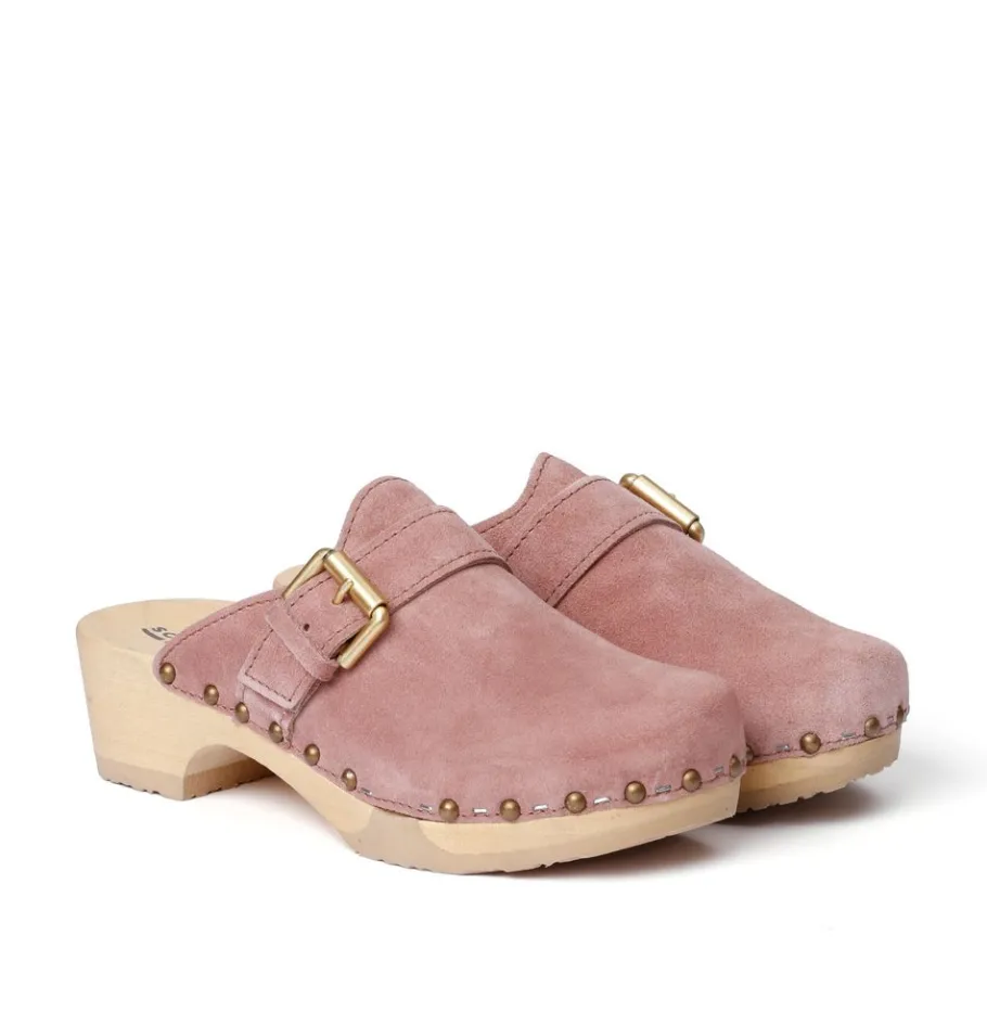 SOFTCLOX Tomma Kaschmir Rose (Natur)-Frau Clogs