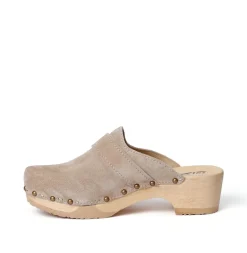 SOFTCLOX Tomma Kaschmir Taupe (Natur)-Frau Clogs
