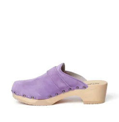 SOFTCLOX Tomma Kaschmir Violett (Natur)-Frau Clogs
