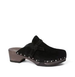 SOFTCLOX Torina Kaschmir Schwarz (Dunkel)-Frau Clogs