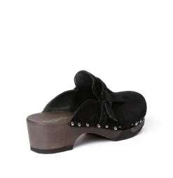 SOFTCLOX Torina Kaschmir Schwarz (Dunkel)-Frau Clogs