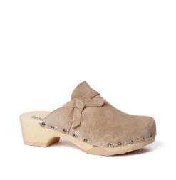 SOFTCLOX Torina Kaschmir Taupe (Natur)-Frau Clogs
