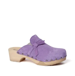 SOFTCLOX Torina Kaschmir Violett (Natur)-Frau Clogs