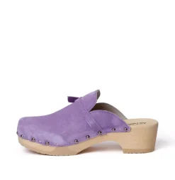 SOFTCLOX Torina Kaschmir Violett (Natur)-Frau Clogs