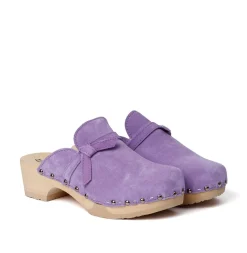 SOFTCLOX Torina Kaschmir Violett (Natur)-Frau Clogs